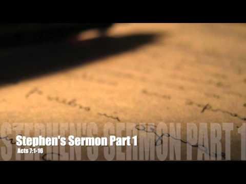 Stephen's Sermon Part 1 - Acts 7:1-16 - Pastor Dia Moodley Spirit of Life Church 24/01/2016