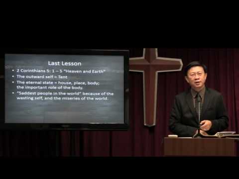 18 June 2017, 2 Corinthians 5: 6-10, "Sightless" by Pastor Yong Teck Meng
