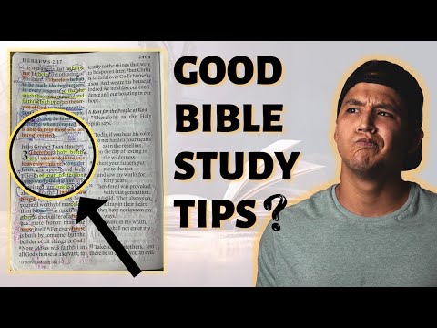 How to Study the Bible In Hebrews 2:18-3:1 | Bible Study For Beginners