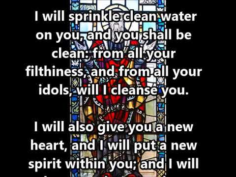 Ezekiel 36:25-27 for Free Methodist Founders Day