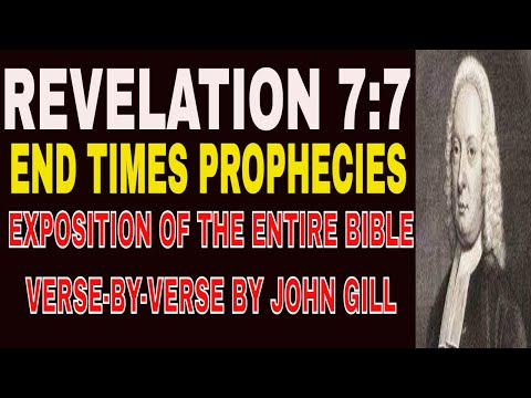 Revelation 7:7 - John Gill- Exposition of the Entire Bible Verse by Verse