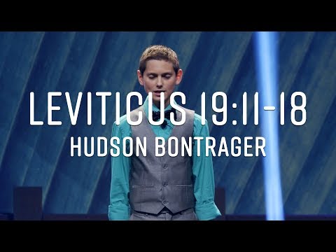 Leviticus 19:11-18 | Hudson Bontrager