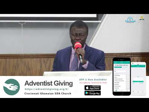 Lesson 6: Playing God (Isaiah 25:9) by Elder Stephen Frimpong