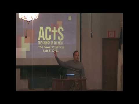 The Power Continues | Acts 5:12-21 | 11-13-2022