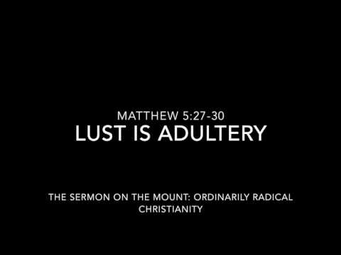 3.26.17 Matt 5:27-30