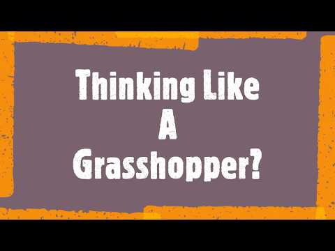 Bible Study 14 On Genesis 32:13-15- Thinking Like A Grasshopper?