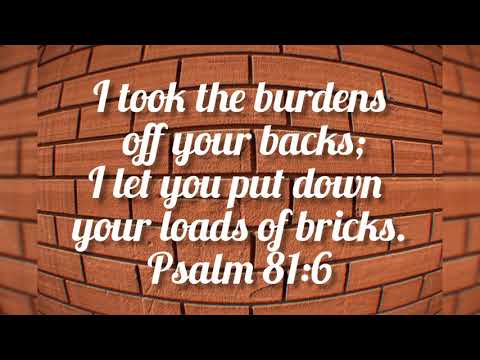 #voiceofworship - Psalm 81:6 #setfree