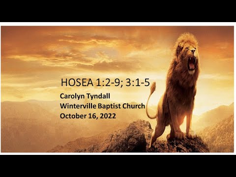 Hosea 1:2-9; 3:1-5