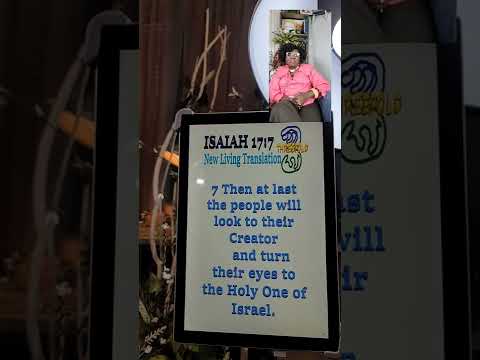 3FOLD Isaiah 17:7(NLT)