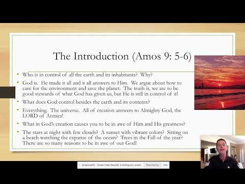 Hope in God (Amos 9:5-15)