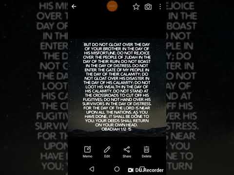 Obadiah 1:12-15