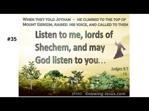#35 -- Judges 9:7-15