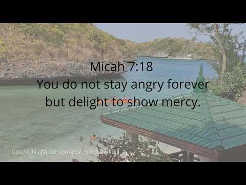 August 26, 2021 (Micah 7: 1-3, 18-20) Daily devotion. "Another Chance"