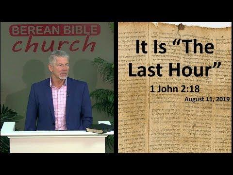 It is "The Last Hour" (1 John 2:18)