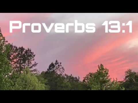 Proverbs 13:1