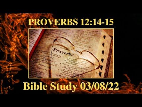 Proverbs 12:14-15