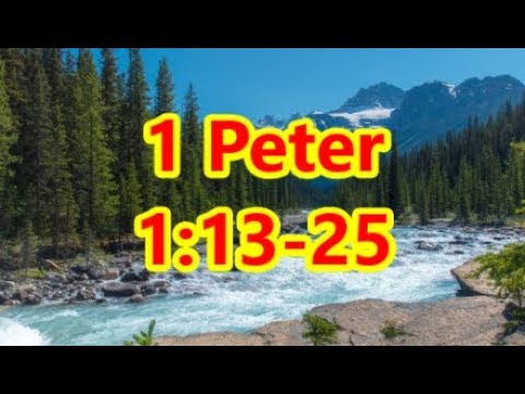 Sunday School Lesson |November 17 2019| 1 Peter 1:13-25-Faith that Is Focused