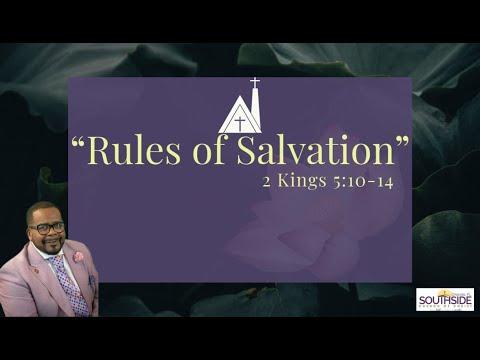 "Rules of Salvation" 2 Kings 5:10-14