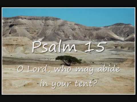 Psalm 15:1-2