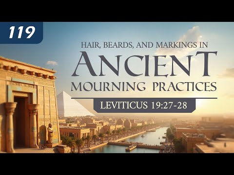 Hair, Beards, and Markings in Ancient Mourning Practices (Leviticus 19:27-28)