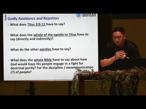 Berean Community Church Wednesday Bible Study 12/1/2021 - Titus 3:9-11