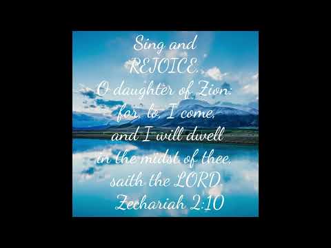 Zechariah 2:6-11 Song (KJV)