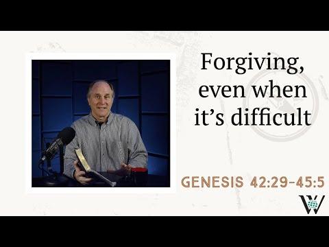 Lesson 31: The Brother's Reunion (Genesis 42:29-45:5)