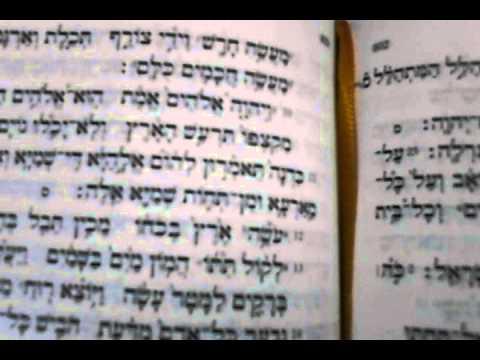 Jeremiah 10:1-4 in Classical Hebrew