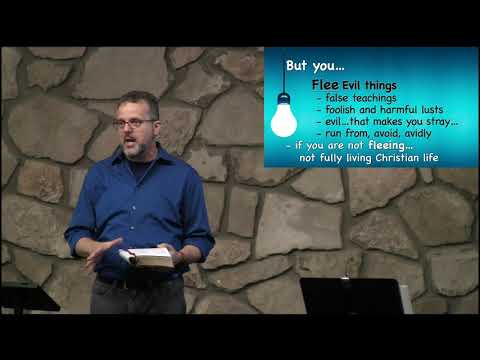 1 Timothy 6:11-12 "But You, Christian"