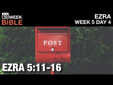 The Leaders’ Response to Tattenai | Ezra 5:11-16 | Week 5 Day 4 Study of Ezra