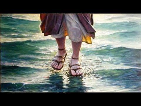 Jesus Walks on Water  - Matthew 14:22-33 & Mark 6:45-51