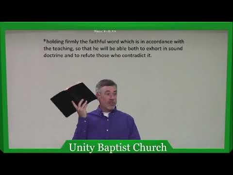 Titus 1:9-11 - April 3, 2022
