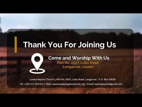 Why membership of a church is important l Acts 2:40-47 l Pastor Ronald Kalifungwa l 05 December 2021