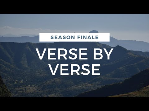Genesis 2:1-3  - Verse by verse (season finale)