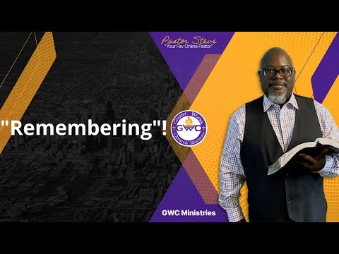 (Full Service) "Remembering"! Exodus 12:14, Psalms 103:1-2