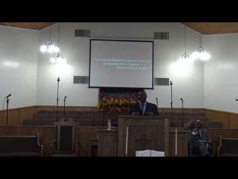 The Problem, The Promise, and The Preservation - Isaiah 8:5-10 - Elder Gregg Wren, 10-13-2019 PM