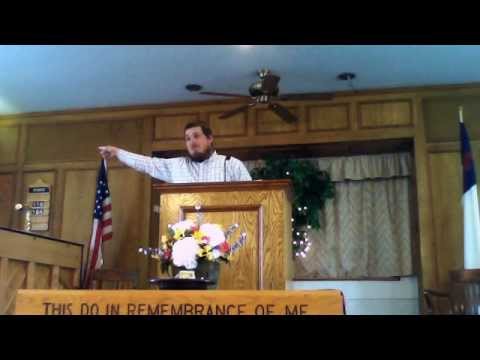 Pastor Cody Kohlman Preaching "God is Eternal" from Deuteronomy 33:27 on 04-05-15 AM