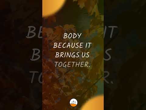 Each Meal Is A Sermon In Symbols