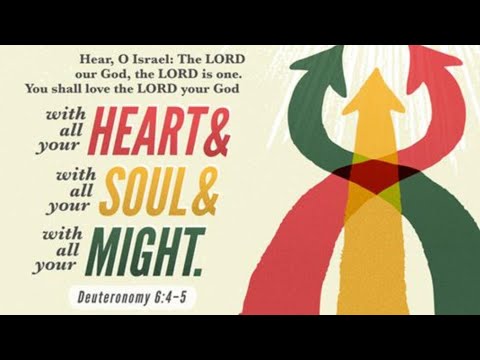 We Are A " Work In Progress". Disciples -Be More Like JESUS. 3. Love God ❤️. Deuteronomy 5:4-5