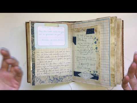 Bible junk journal: Numbers 6:25