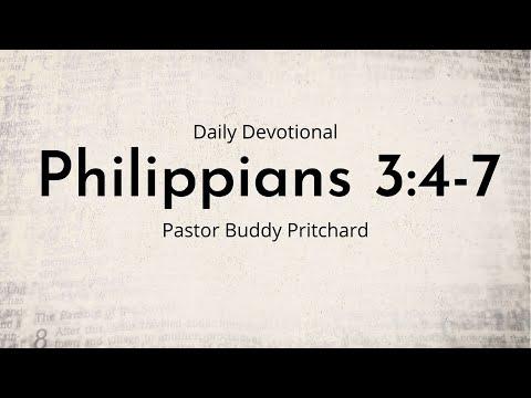 Daily Devotional | Philippians 3:4-7 | April 6th 2022