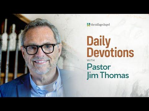 Daily Devotions with Pastor Jim - Don Moen on Psalm 107:23-31