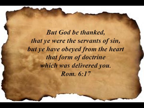 Romans 6:17