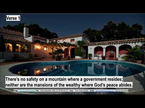 Amos 6:1 and 4-7  Alas, Alas, Alas!