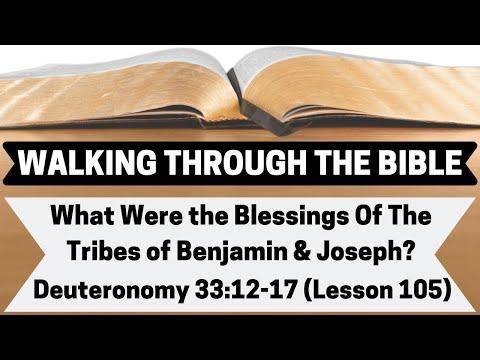 What Were The Blessings of the Tribes of Benjamin & Joseph? [Deuteronomy 33:12-17][Lesson 105][WTTB]