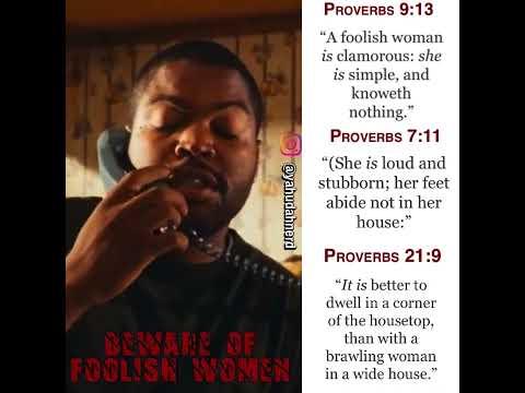 Modern worldly #BlackWomen are Proverbs 9:13 types of women