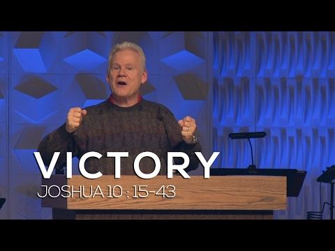 Joshua 10:15-43, Victory