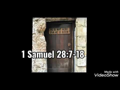 1 Samuel 28:7-18 ; 2 Corinthians 11:13-15 ; Matthew 7:15-16 ( Real and Fake) tape 1