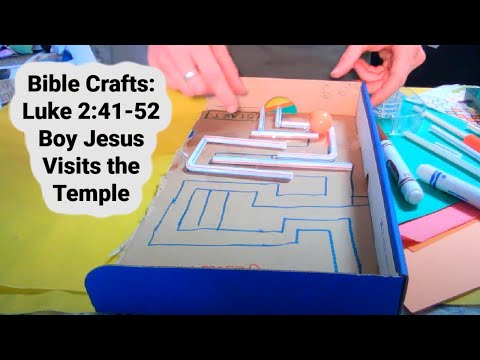 Craft Ideas: Don't Miss Jesus! (Luke 2:41-52)