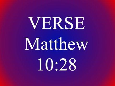 Matthew 10:28 (Commentary)